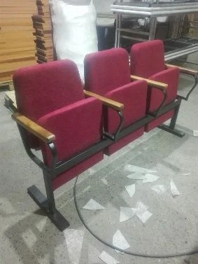 Armchair for auditoriums on a frame "Leader M2" series