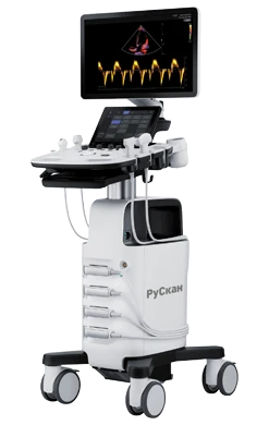 Medical ultrasound diagnostic system "RuScan 60" according to TU 26.60.12-002-98204792-2017 with accessories
