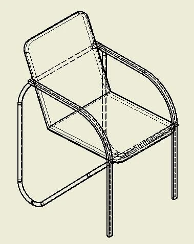 Office armchair, mainly with metal frame TV-MKOMK-1.15.01-01