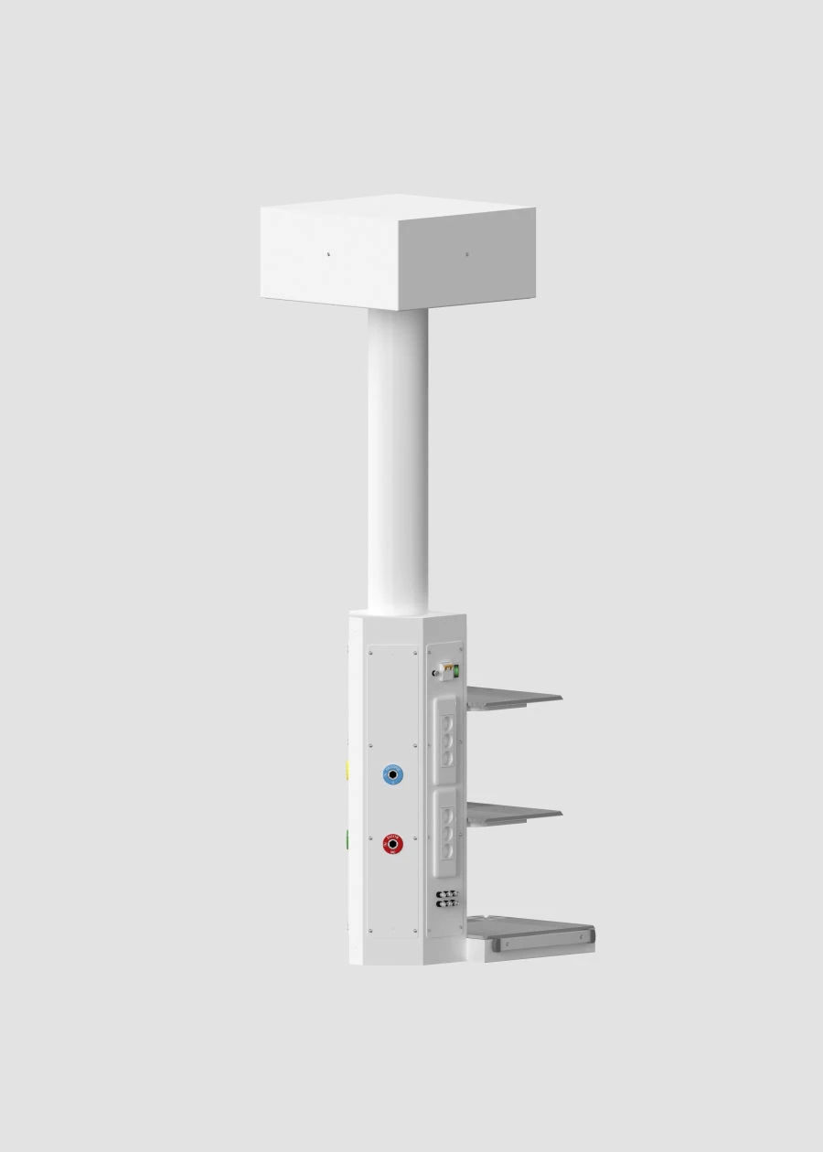 Medical consoles KR-01 with accessories, version variant: column KR-01 (M04)