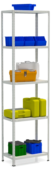 Metal shelf reinforced shelving unit model STF Shelf 745-2.5
