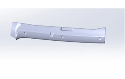 Left front pillar trim 5299-372-5305040-10
