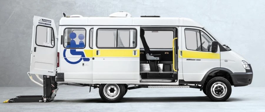 Buses for transporting disabled people Luidor 2250D0