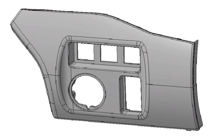 Left decorative trim 1681907381