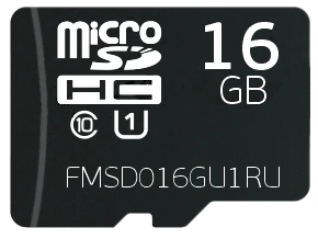 Memory device FMSD: memory card FMSD016GU1RU