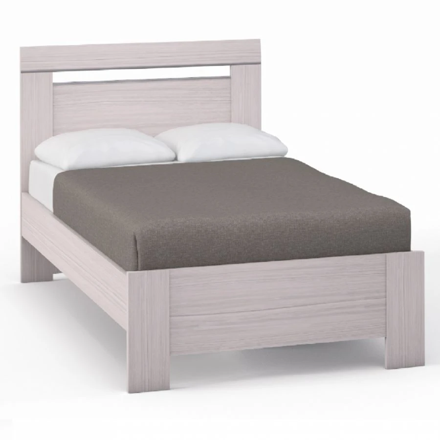 "Rimini Ice" AFE-02.CG, Bed 1.5 bunk (1200 mm) from the set of modular furniture Rimini Ice.