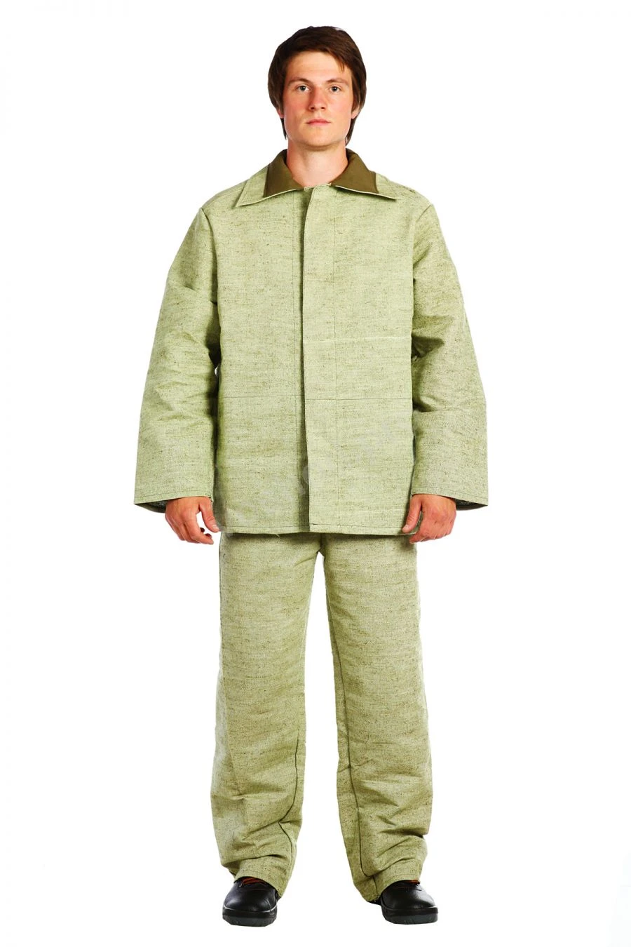 Welder's tarpaulin suit