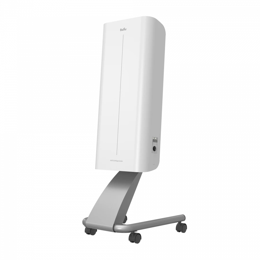 BALLU trademark bactericidal recirculator, model RDU-100D WiFi ANTICOVIDgenerator, white