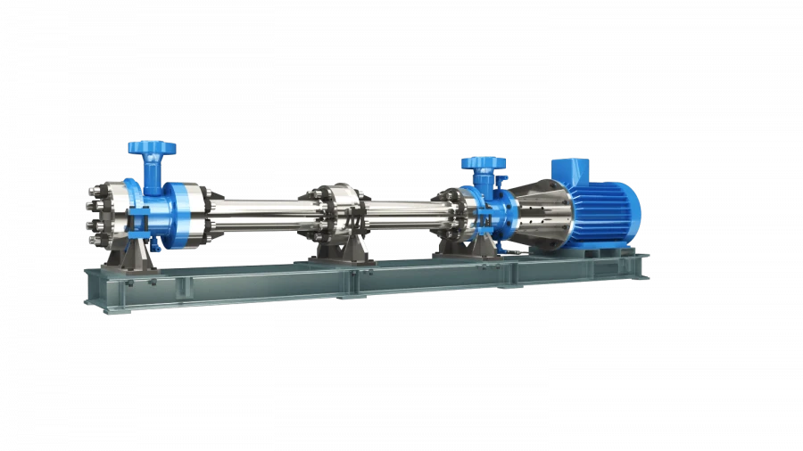 Horizontal centrifugal pumps type NCS and electric pump units on their basis