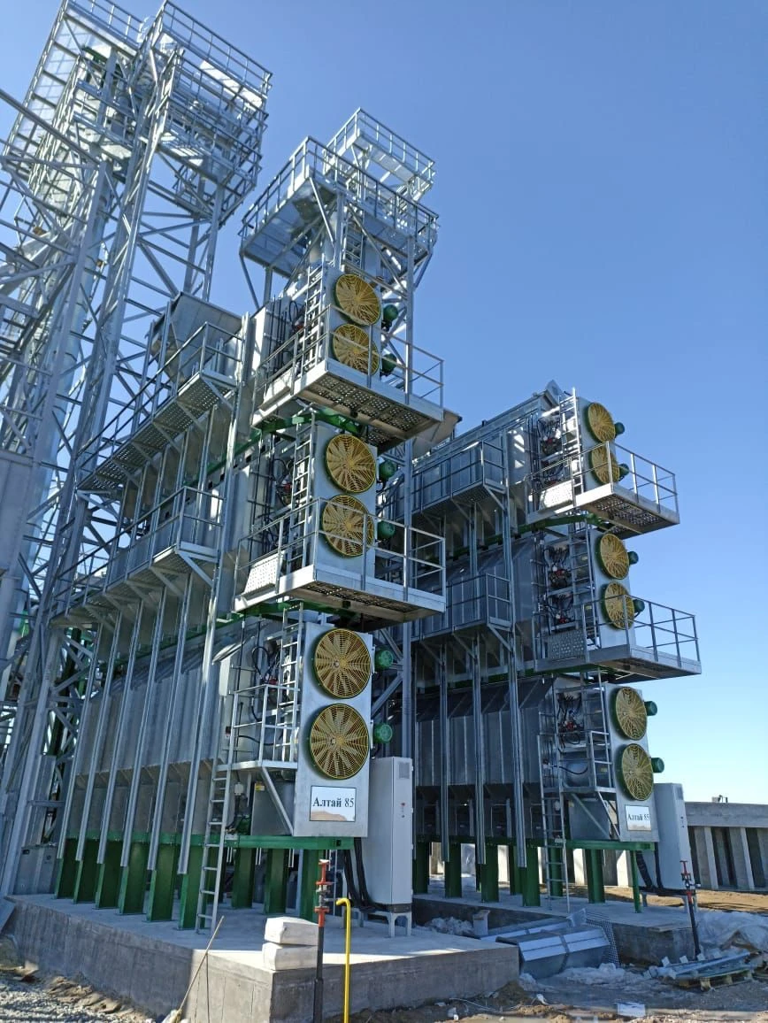 Modular column type grain dryer "Altai-85"