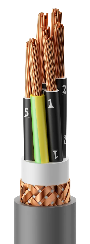 Flexible Cables Emflex KUVEMVmVm 300/500 V