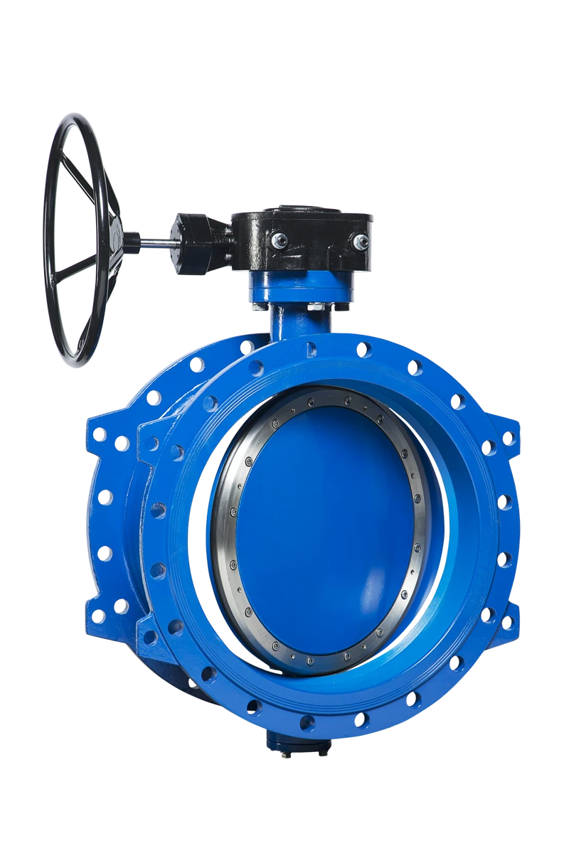 Double eccentric disc butterfly valve, Steinval brand, type BC, DN250 mm, PN10 bar