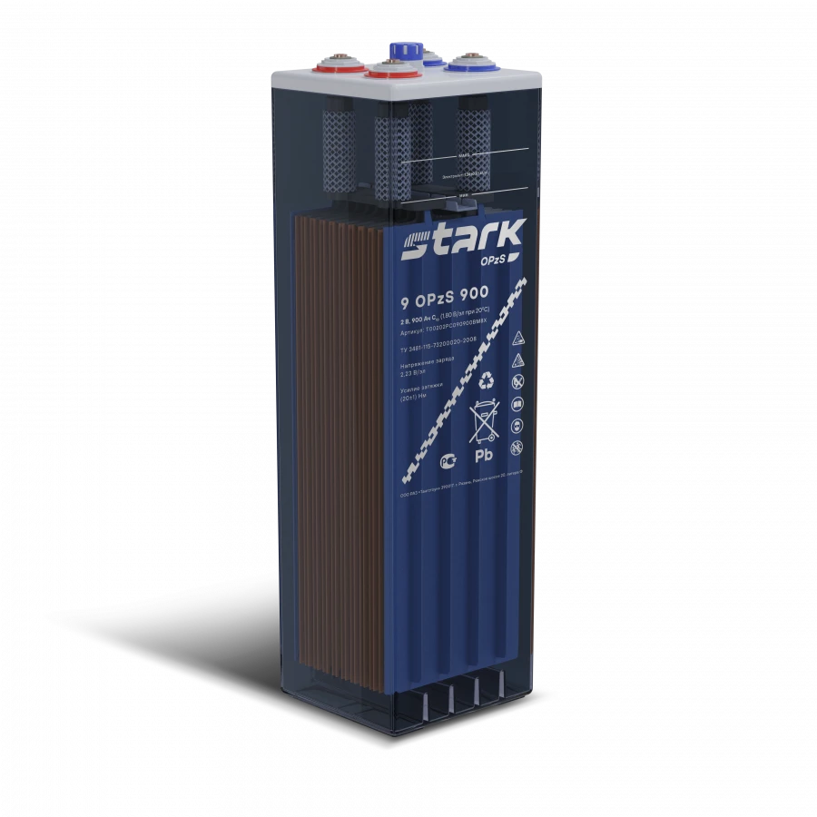 Lead-acid battery STARK 9 OPzS 900