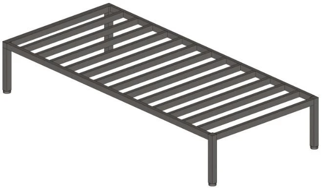 Mattress base made of metal frame TV-MOMK-4.2.01-01