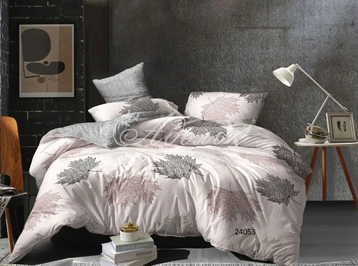 Adult bed linen of synthetic fabrics