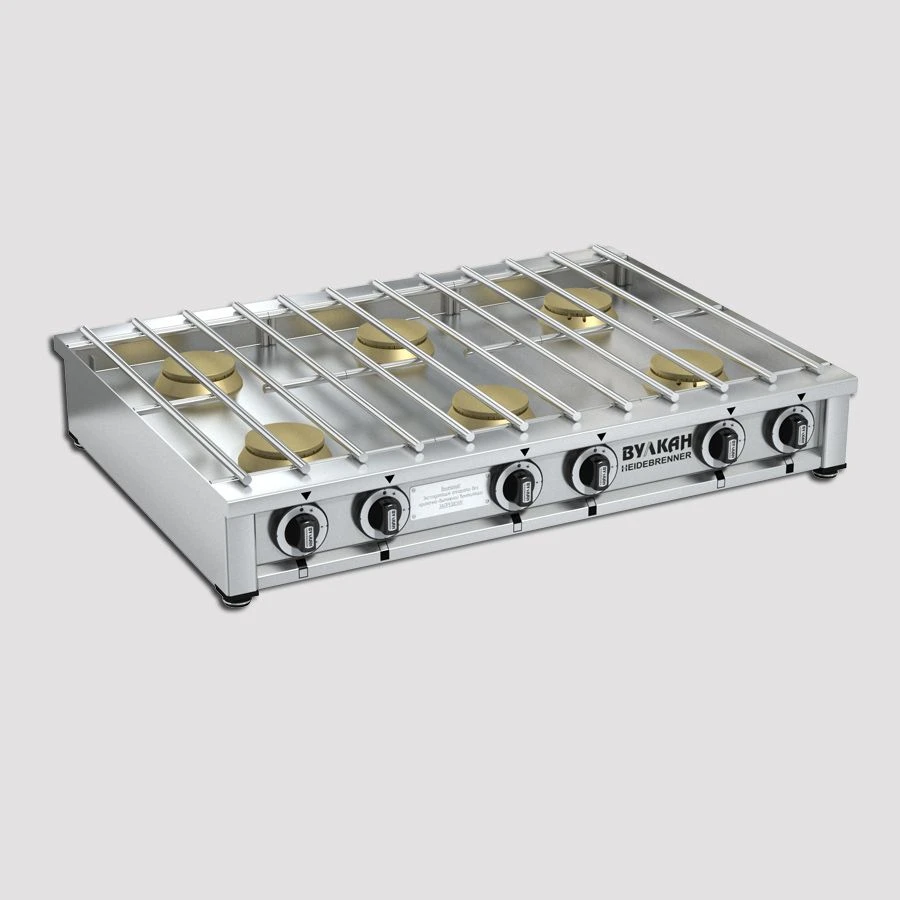 Gas cooker PRG-IIA-6M "Slim"