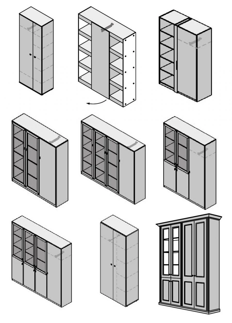 Wardrobe cabinet