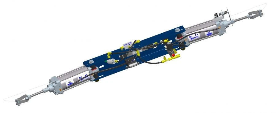 Vehicle door pneumatic actuator 40N2R63/116T1B043