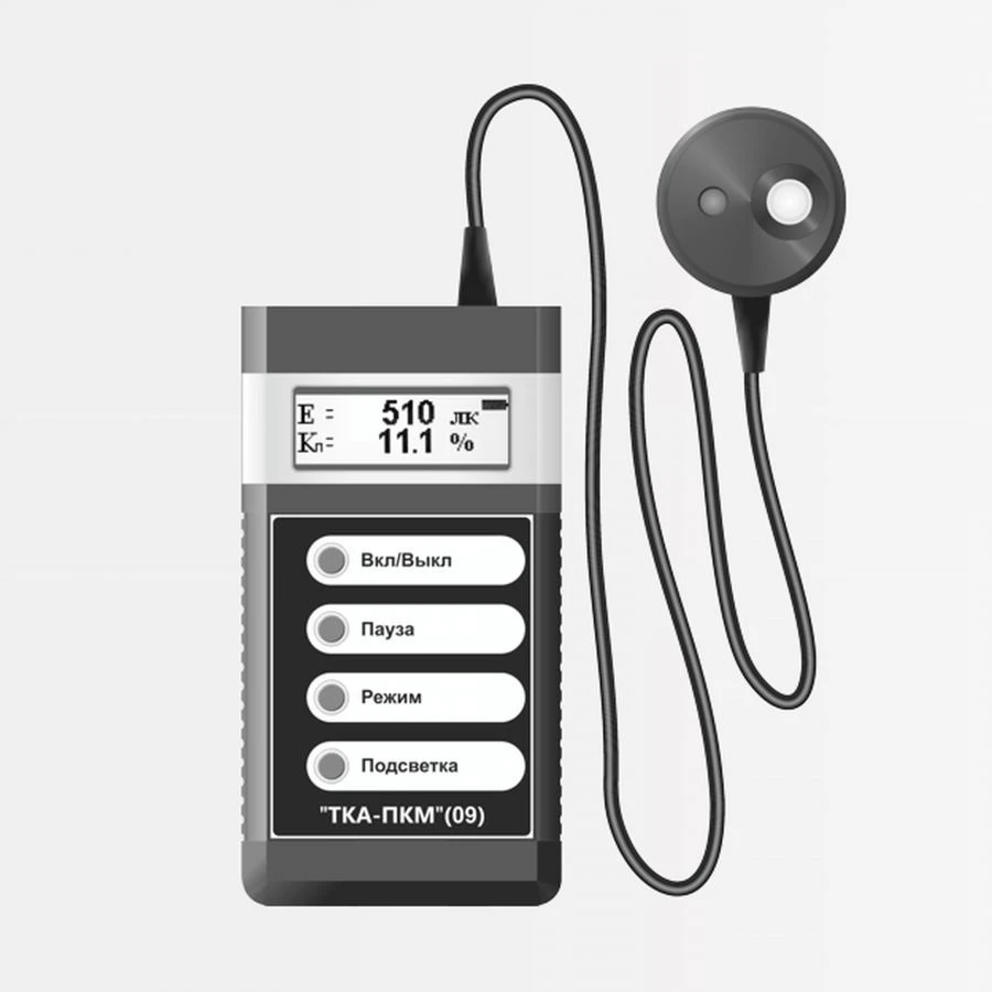 Luxmeter + Pulsmeter + Yarkometer "TKA-PKM"(09)