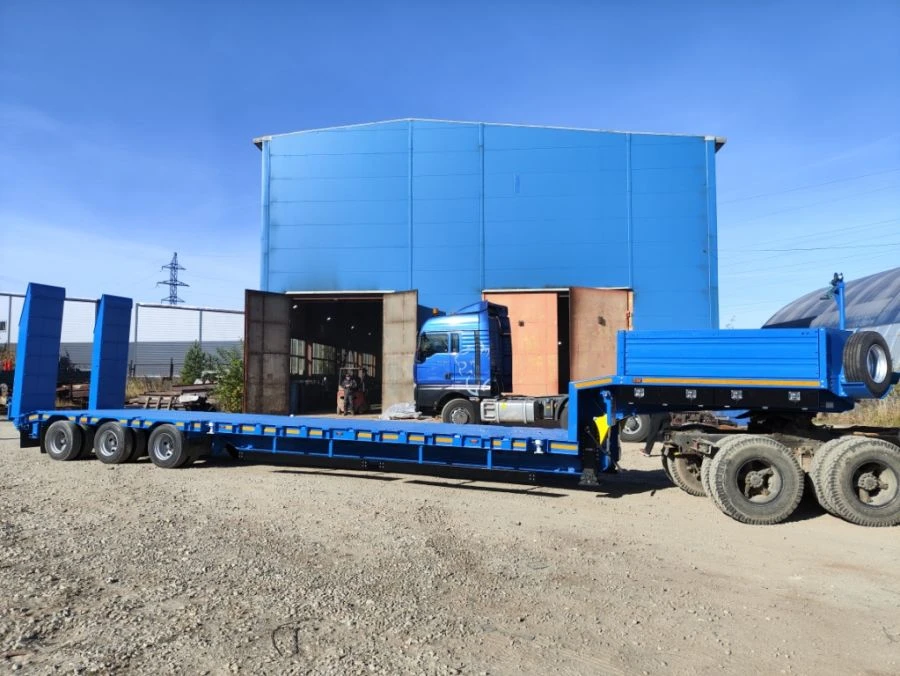Semi-trailer three-axle BZAP 94553M trawler