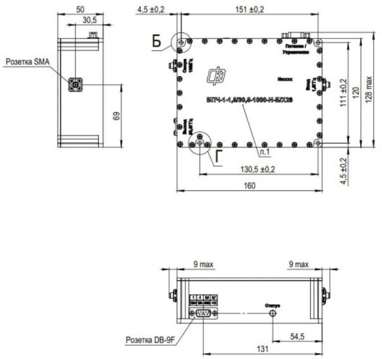 Frequency transfer unit BHR-1-1,5/30,5-1000-N-B/X28