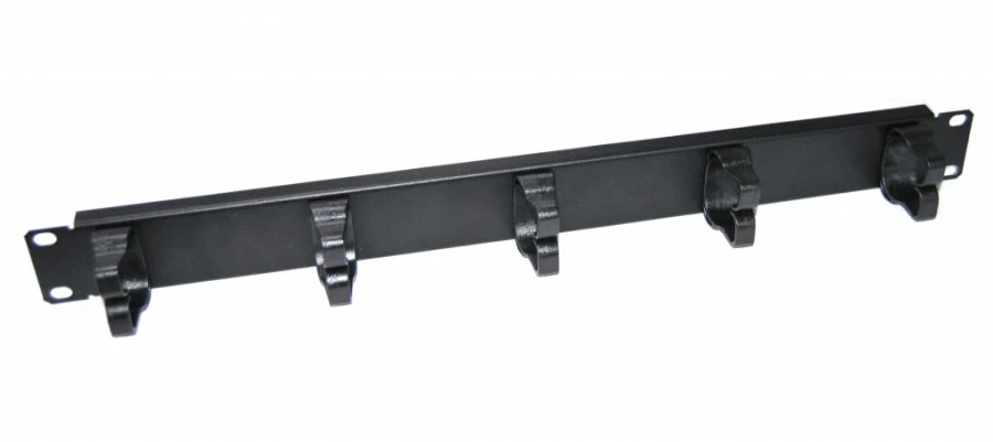 Horizontal organiser with plastic rings
