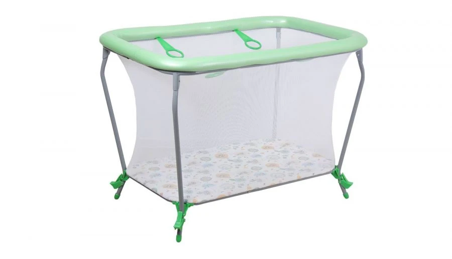 Playpen Fairy Classics "Owls", green, item 0001387-4