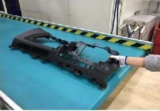 Passenger side lower instrument panel mistral