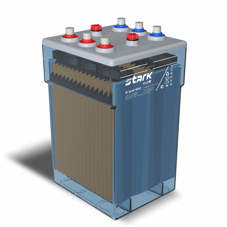 Lead-acid battery STARK 15 GroE 1500