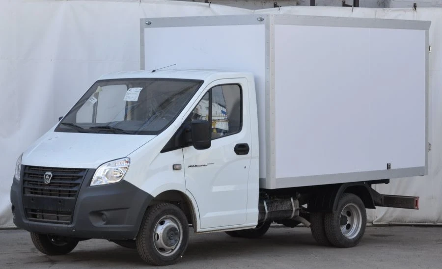 Means of transport - vans for the carriage of foodstuffs with dual-fuel engine (petrol/ CNG), with gross vehicle weight not exce