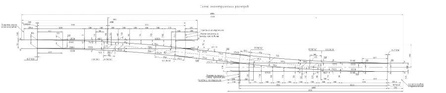 Single P65 type 1/9 ADJUNCTION with 4180 mm track spacing (project MSZ.8415.00.000/-01).