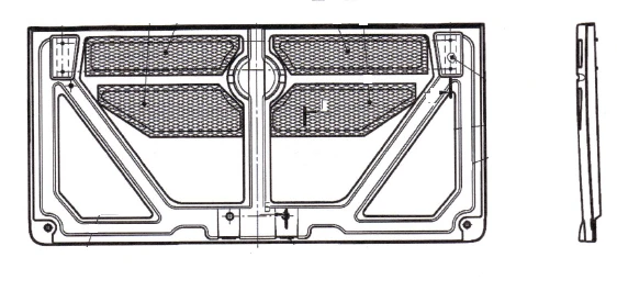 4270-20-5604020 Rear hatch