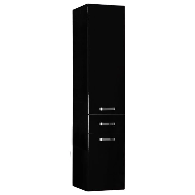 Cupboard - column Aquaton Amerina 34 suspended black 1A135203AM9501.A135.2.03A.M95.0