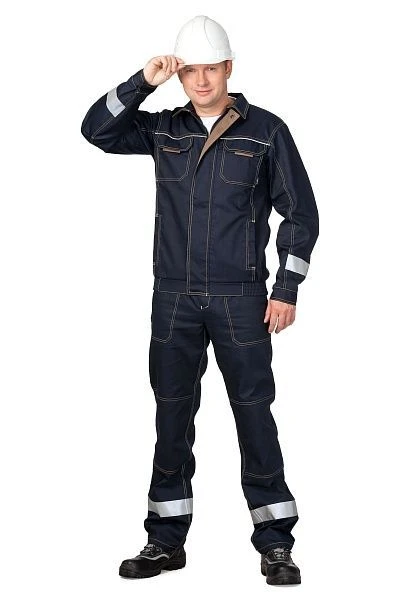 Men's suit "Techno"/jacket, dungaree/, model 3.294