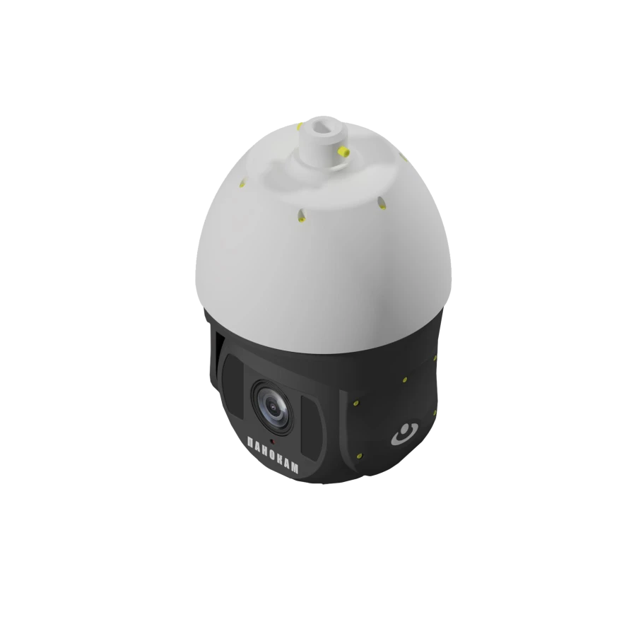 Panocam-180 PTZ1 video surveillance camera with pan, tilt and zoom drive PNC-PTZ-6A4X40-H