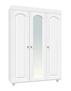 Wooden wardrobes for bedroom, models: Wardrobe cupboard "Elizabeth" EM-18