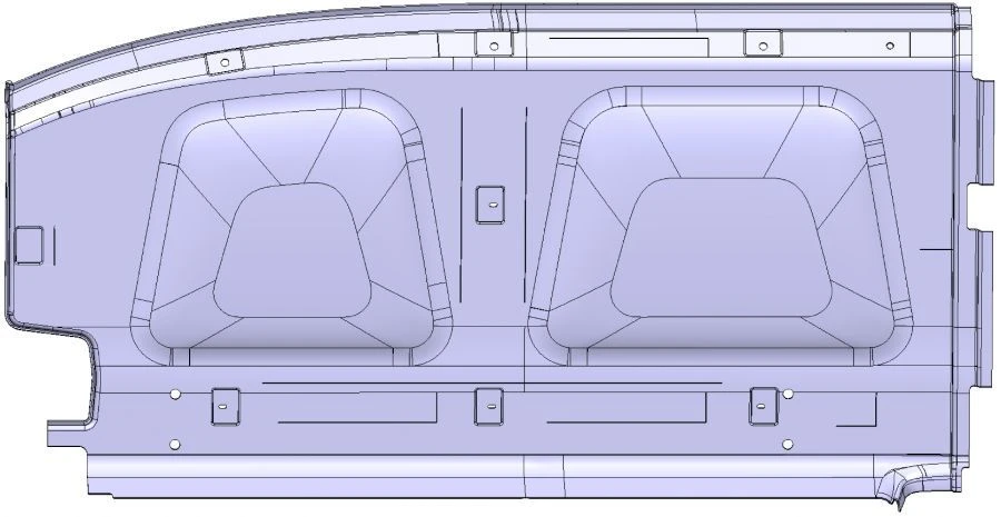 Roof lining A65R52-5702051