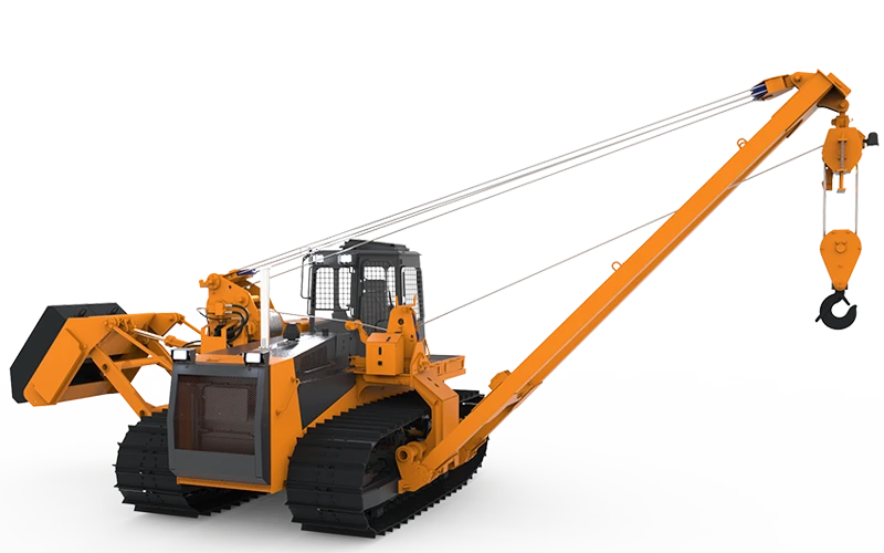 Pipe-laying crane TG20.45 (Complete with YaMZ engines)