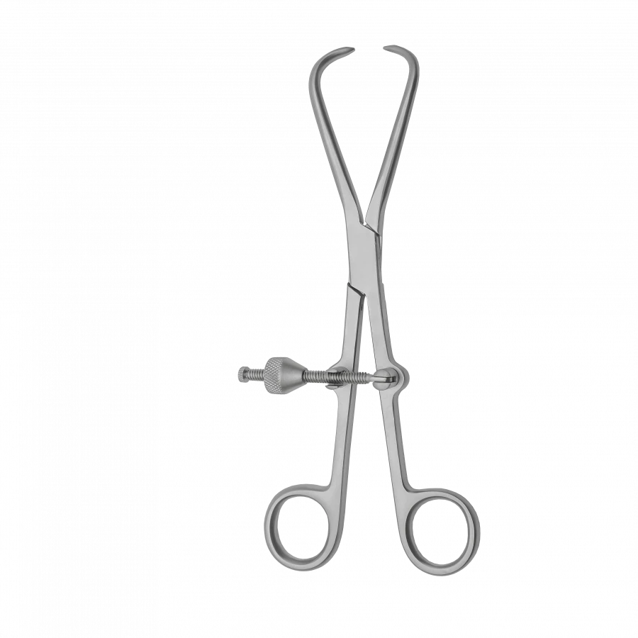 TD-05-166-20,6 Bone holder, straight, 206 mm