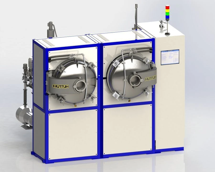 Hydrogen chamber electric resistance furnace of SNNE type