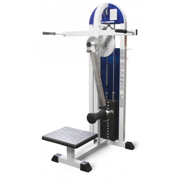 Standing hip extension training machine (weight block)