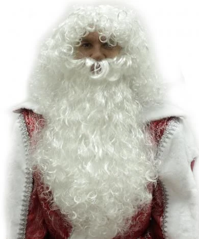 Wig with Father Christmas beard, DMa152