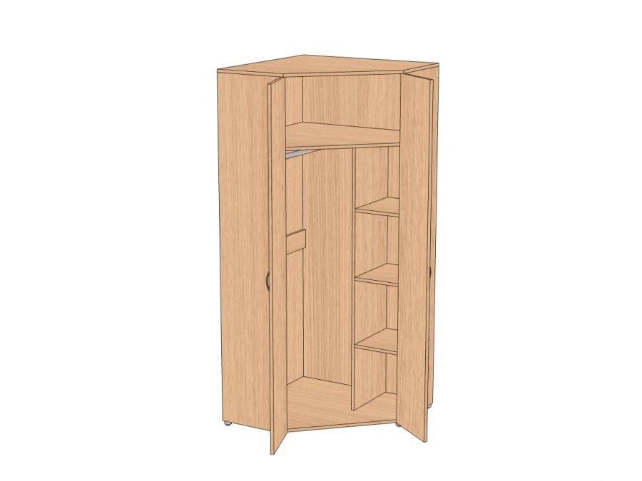 Corner wardrobe 800*803*1830 mm ASHOU-80