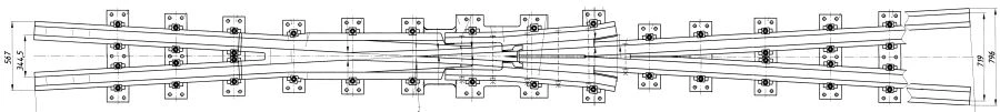 CROSS of P65 type of grade 1/9 (project 53107.03.000/-01/-02)