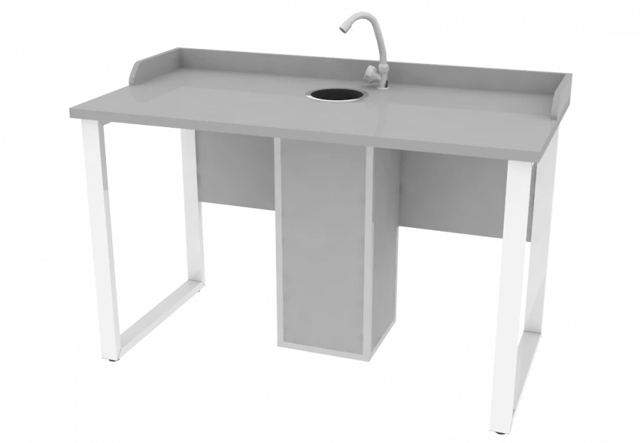 Work table with chemistry set 1200x600x750mm (WxHxH)