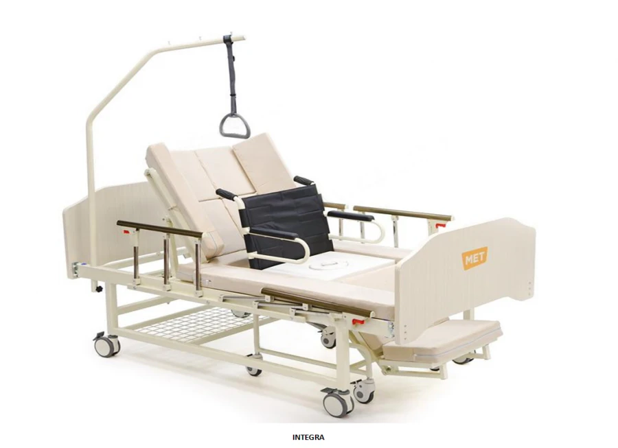 Medical five-function bed MET, version INTEGRA