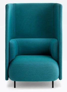 Upholstered armchair "CLAUD" series