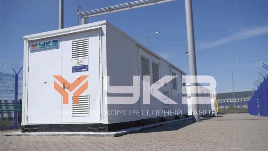 Automobile gas-filling compressor station CNG-filling compressor station type Module KPG UKZ