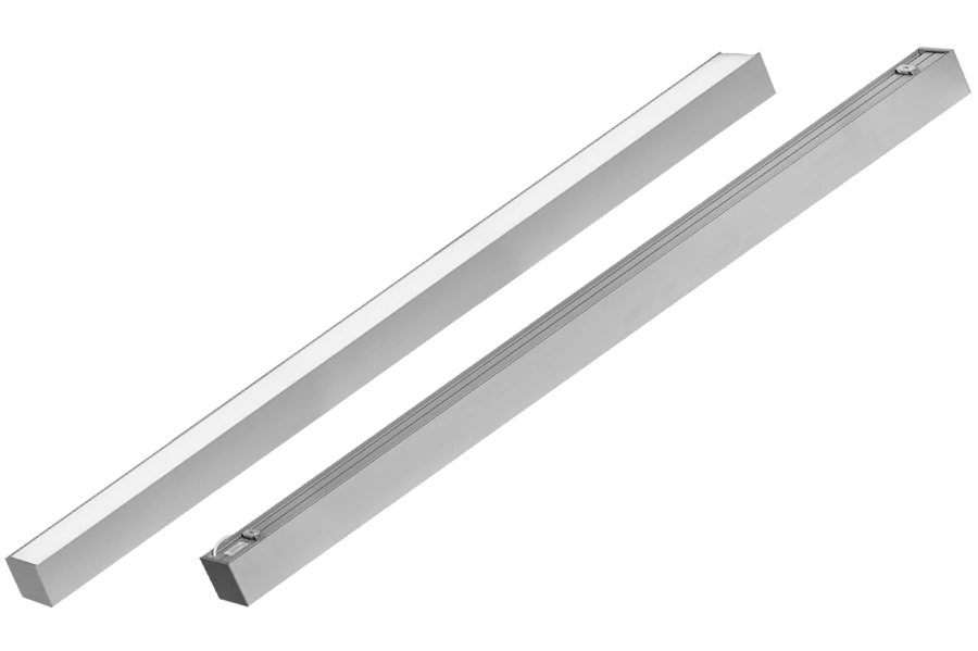 Luminaire FLORA-36/OPAL-1540/IP40 (5000K, grey)