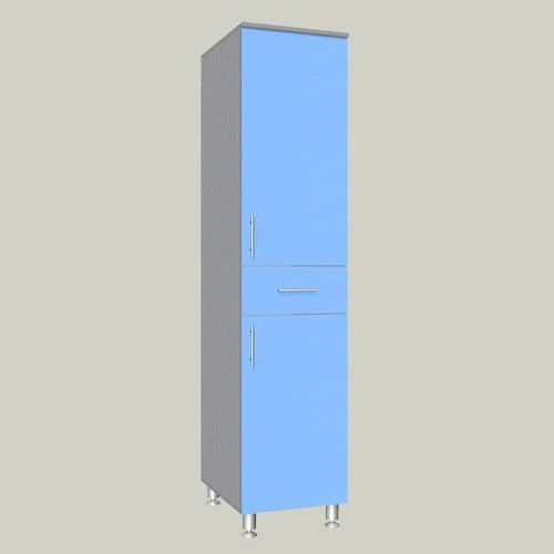General purpose two-door cupboard with drawer model MSHU-7